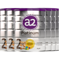 A2 Platinum 白金 婴儿牛奶粉 2段 六桶一箱 26年07月 A2 Platinum 白金 婴儿牛奶粉 2段 六桶一箱 26年07月